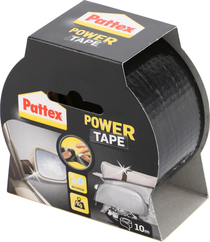 Taśma naprawcza Pattex Power Tape, supermocna, 48mm x 10m, czarna