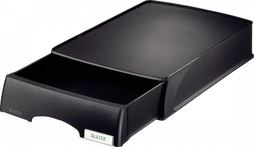 Moduł szufladowy Leitz Plus na dokumenty z 1 szufladą (A4, czarny)