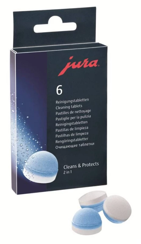 Tabletki czyszczące do ekspresu Jura (6 sztuk)