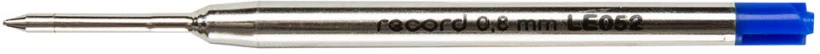 Wkład do długopisów D.Rect (wielkopojemny, metalowy, 1.0 mm, niebieski)
