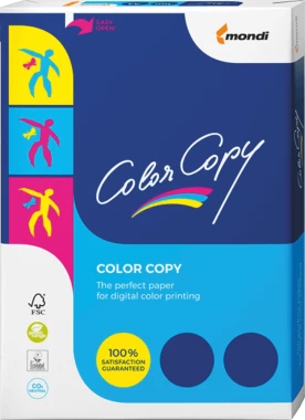 Papier satynowany ekologiczny Mondi Color Copy, A3, 120g/m2,  250 arkuszy, biały