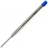 Wkład do długopisów D.Rect, wielkopojemny, metalowy, 1.0mm, niebieski