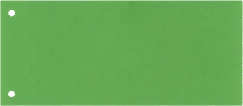 Przekładki kartonowe wąskie Esselte, 1/3 A4, 100 kart, zielony