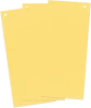 Przekładki kartonowe wąskie Esselte, 1/3 A4, 100 kart, żółty