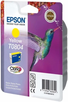 Tusz Epson T0804 (C13T08044011), 250 stron, yellow (żółty)