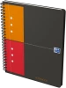Kołonotatnik Oxford International ActiveBook, A5+, w kratkę, 80 kartek, szary