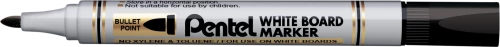 Marker suchościeralny Pentel MW85, okrągła, 4.4mm, czarny