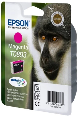 Tusz Epson T0893 (C13T089340), 135 stron, magenta (purpurowy)