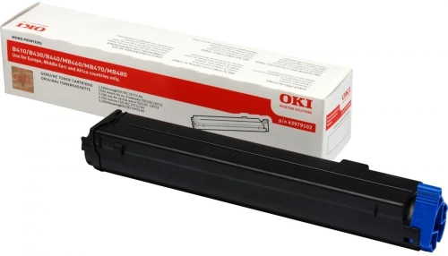 Toner Oki (43979102), 3500 stron, black (czarny)