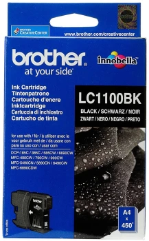 Tusz Brother (LC1100BK), 450 stron, black (czarny)