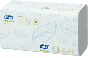 Ręcznik papierowy Tork 100289 Xpress Premium, miękki, dwuwarstwowy,w składce ZZ, 150 składek, biały