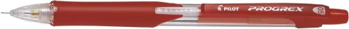 Ołówek automatyczny Pilot Progrex, 0.5 mm, z gumką, czerwony