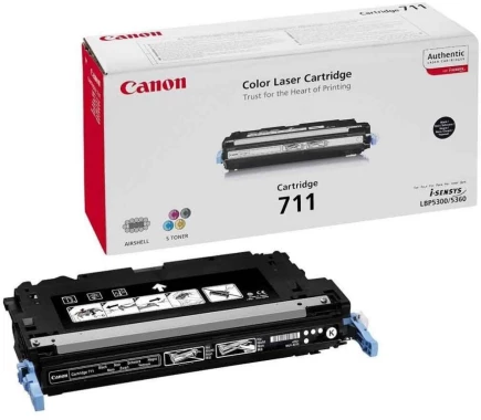 Toner Canon 1660B002AA (CRG711BK), 6000 stron, black (czarny)