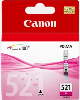 Tusz Canon 2935B001 (CLI-521M), 440 stron, magenta (purpurowy)