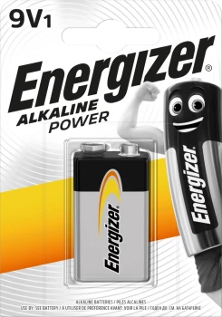 Bateria alkaliczna Energizer, 9V, 6LR61, 1 sztuka