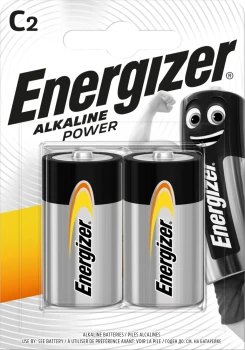 Bateria alkaliczna Energizer, C, 1.5V, LR14, 2 sztuki