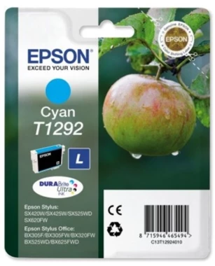 Tusz Epson T1292 (C13T12924012), 7 ml, cyan (błękitny)