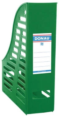 Organizer  składany na dokumenty i czasopisma Donau, A4, 85mm, do 850 kartek zielony