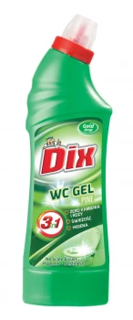 Żel do czyszczenia WC Gold Drop Dix, leśny, 0.75l