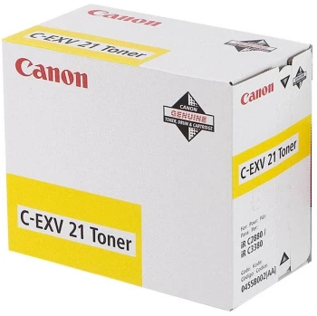 Toner Canon 0455B002AA (CE-XV21,CEXV21Y), 14000 stron, yellow (żółty)