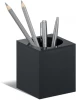 Kubek na długopisy Durable Visifix Cubo, 75x75x90mm, czarny