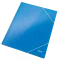 Teczka kartonowa z narożną gumką Leitz Wow, A4, 300g/m2, 15mm, niebieski