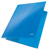 Teczka kartonowa z narożną gumką Leitz Wow, A4, 300g/m2, 3mm, niebieski