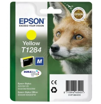 Tusz Epson T1284 (C13T12844012), 3.5ml, yellow (żółty)