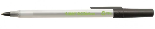 Długopis Bic, Ecolutions Round Stic, 1mm, czarny