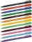 Pisaki Rystor, Flami RF, okrągła, 1mm, 12 sztuk, mix kolorów