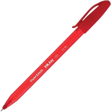 Długopis Paper Mate, InkJoy 100, M, czerwony