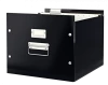 Pojemnik na 15 teczek zawieszanych Leitz Click&Store, A4, 370x356x282mm czarny