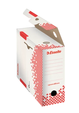 Pudło archiwizacyjne Esselte Speedbox do dokumentów, 100mm, biały