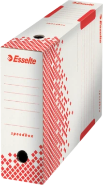 Pudło archiwizacyjne Esselte Speedbox do dokumentów, 100mm, biały