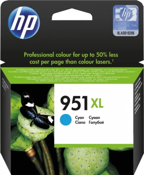 Tusz HP 951XL (CN046AE), 1500 stron, cyan (błękitny)