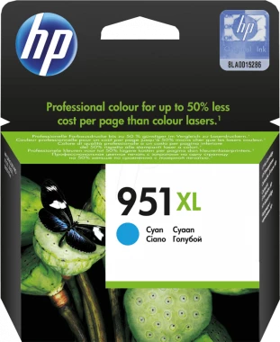 Tusz HP 951XL (CN046AE), 1500 stron, cyan (błękitny)