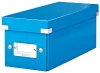 Pudełko na płyty CD/DVD Leitz Click&Store Wow, 143x136x352mm, 1 sztuka, niebieski