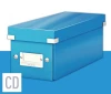 Pudełko na płyty CD/DVD Leitz Click&Store Wow, 143x136x352mm, 1 sztuka, niebieski