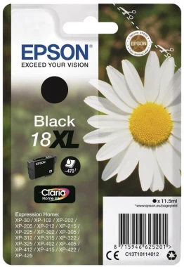 Tusz Epson T1811 (C13T18114010), 470 stron, black (czarny)