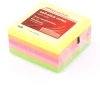 Karteczki samoprzylepne Office Depot, 76x76mm, 400 karteczek, mix kolorów neonowych