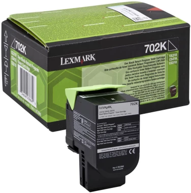 Toner Lexmark 70C20K0 (702K), 1000 stron, black (czarny)