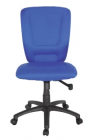 Krzesło obrotowe Realspace to go Ben Nevis, bez podłokietników, niebieski