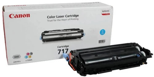 Toner Canon 2577B002 (CRG717C), 4000 stron, cyan (błękitny)