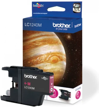 Tusz Brother (LC1240M), 600 stron, magenta (purpurowy)