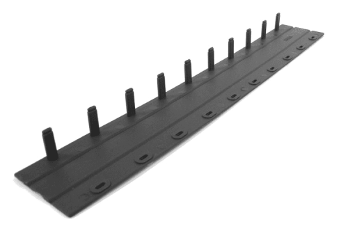 Listwy zatrzaskowe Argo Grennbinder, 25 mm, 50 sztuk, czarny