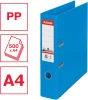 Segregator Esselte Vivida No.1 Power, A4, szerokość grzbietu 75mm, do 500 kartek, niebieski