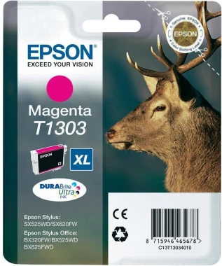 Tusz Epson T1303 (C13T13034010), 765 stron, magenta (purpurowy)
