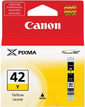 Tusz Canon 6387B001 (CLI-42Y), 284 strony, yellow (żółty)