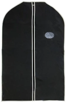 Pokrowiec na odzież, 60x100cm, czarny