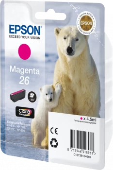 Tusz Epson T2633 (C13T26334012), magenta (purpurowy)